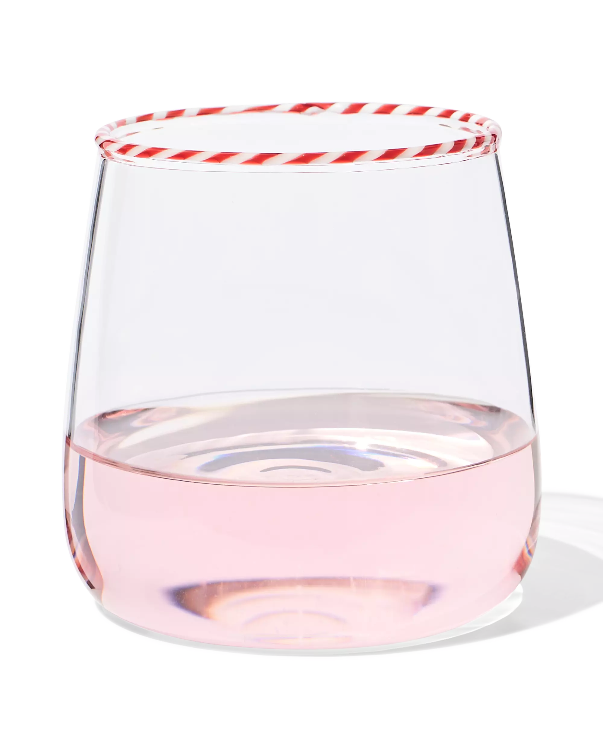 waterglas 390ml met zuurstok rand