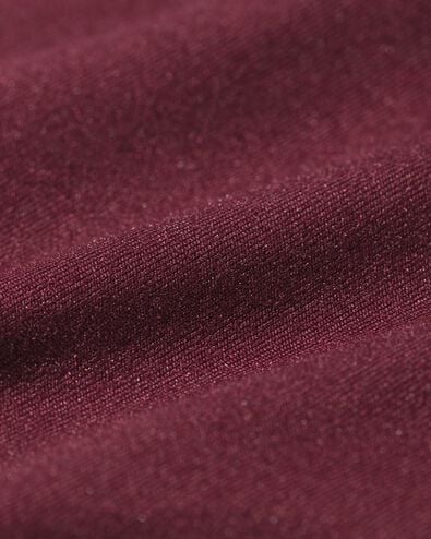 dameshipster second skin micro donkerrood donkerrood - 19608481DARKRED - HEMA
