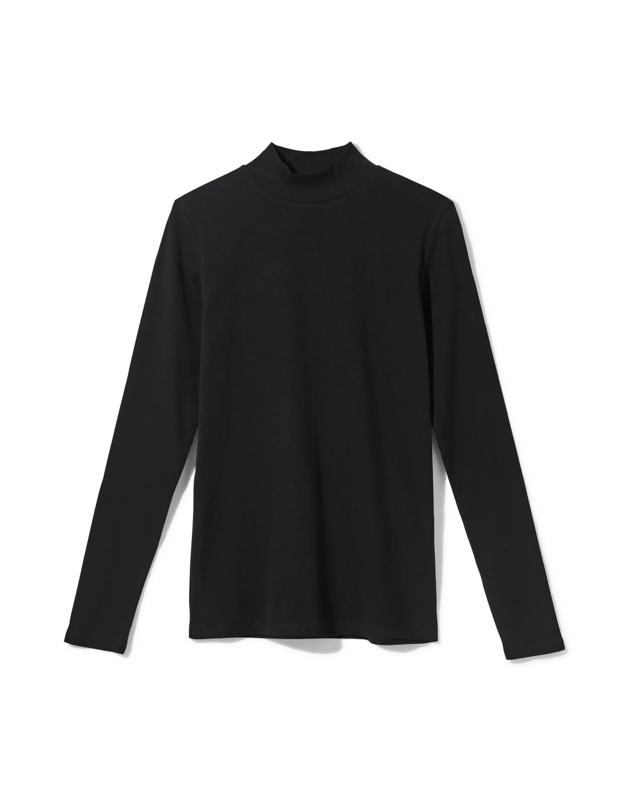 Damen-T-Shirt, gerippt, Baumwolle