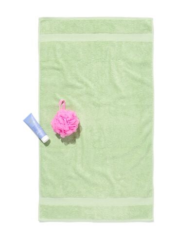 serviette 60x110cm qualit&eacute; sup&eacute;rieure vert citron vert lime serviette 60 x 110 - 5200279 - HEMA
