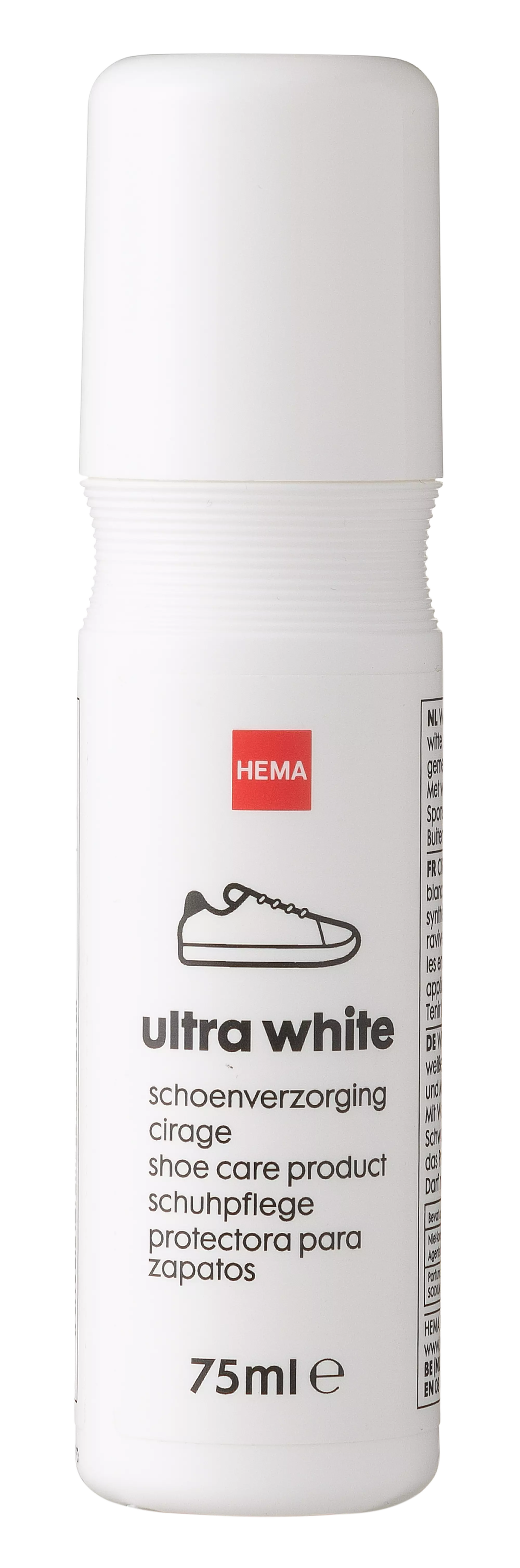 entretien chaussures 75 ml ultra blanc