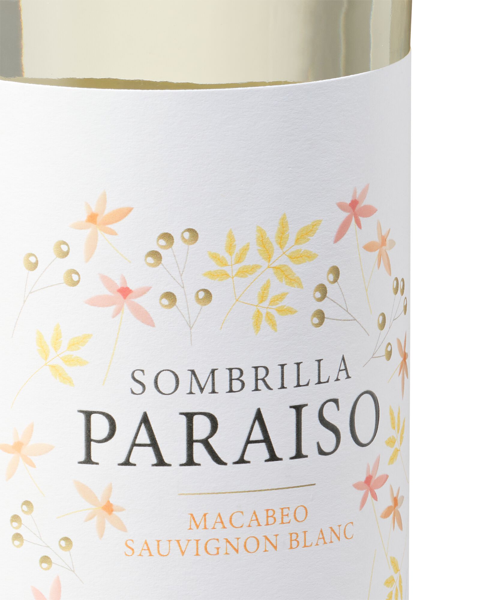 Sombrilla Paraiso macabeo sauvignon blanc 0,75L - 17370024 - HEMA