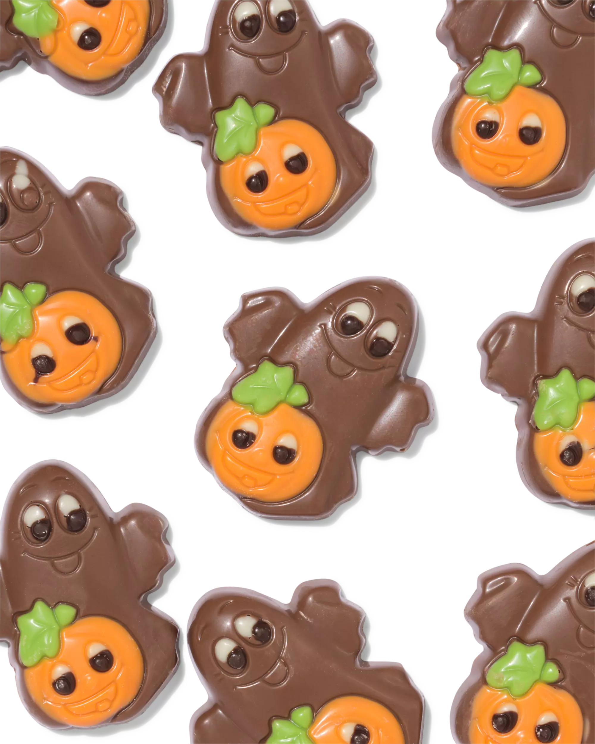 petits fantômes en chocolat au lait halloween 150 g