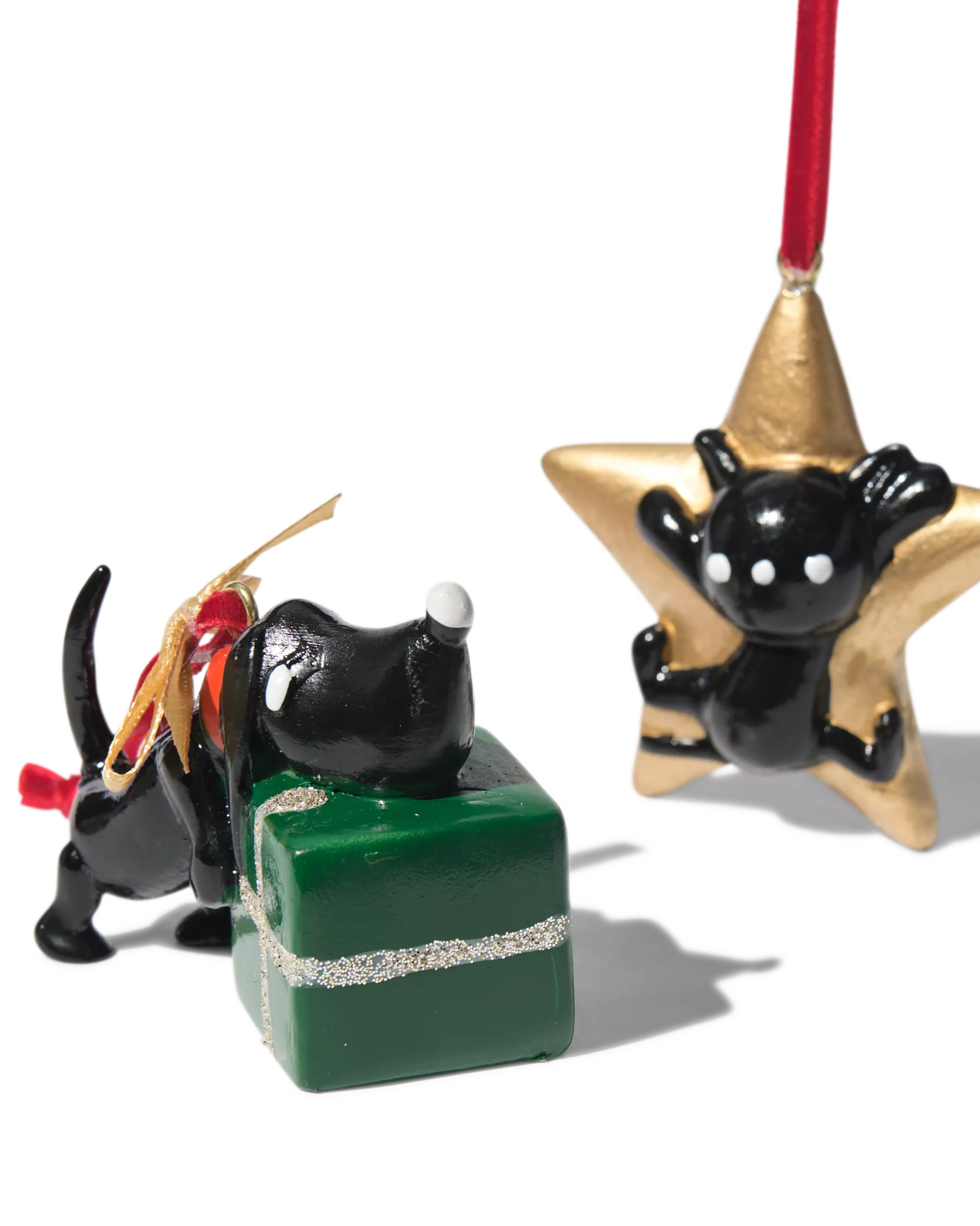 décorations de Noël à suspendre Siepie 19,5 x 4,5 x 14,5 cm - lot de 6