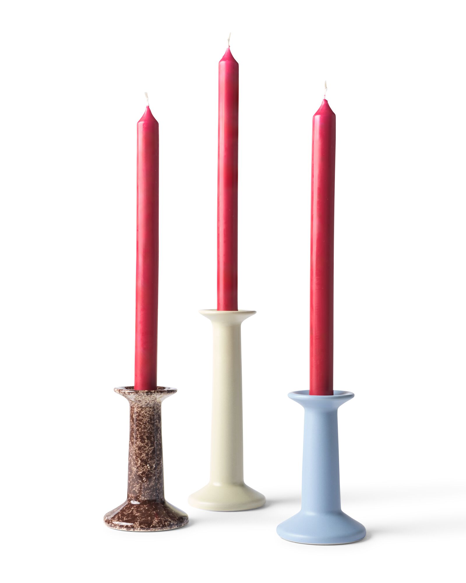 lange huishoudkaarsen &Oslash;2.2x29 donkerrood - 12 stuks donkerrood 2,2 x 29 - 13503286 - HEMA