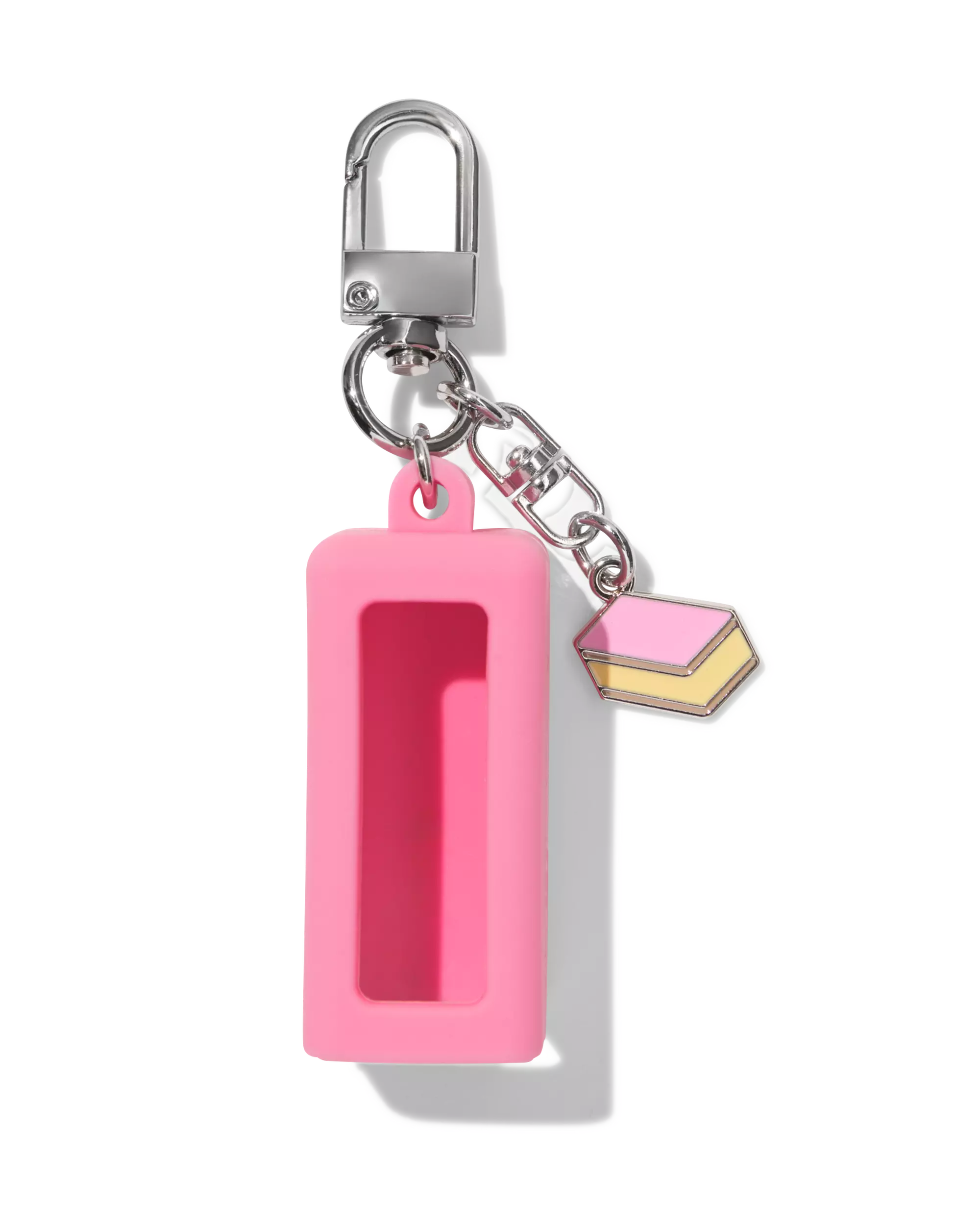 sleutelhanger lipstickhouder siliconen met tompouce