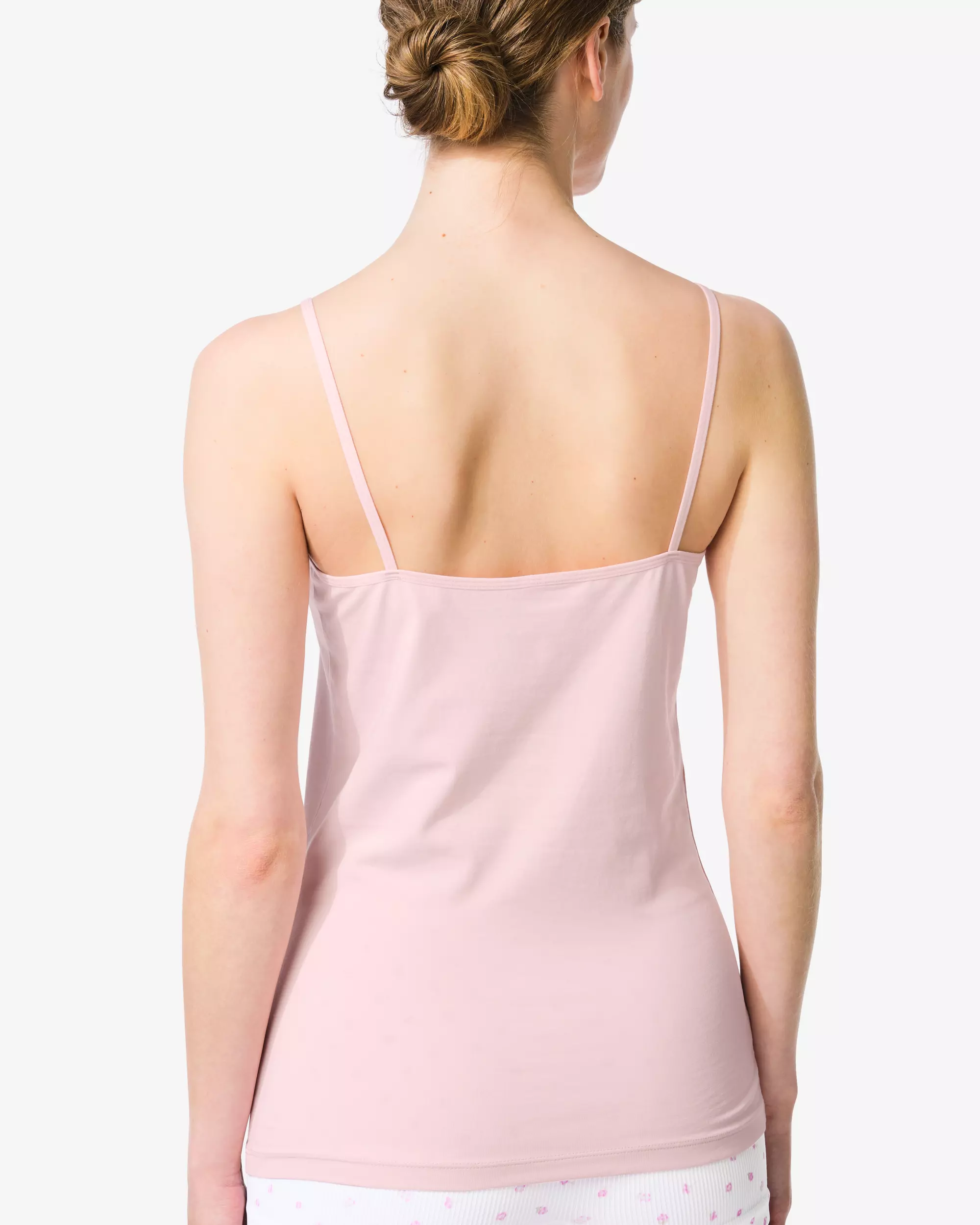 débardeur femme coton bretelles spaghetti