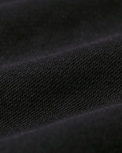 herenbroek Carlson regular fit sweatstof zwart zwart - 2101260BLACK - HEMA