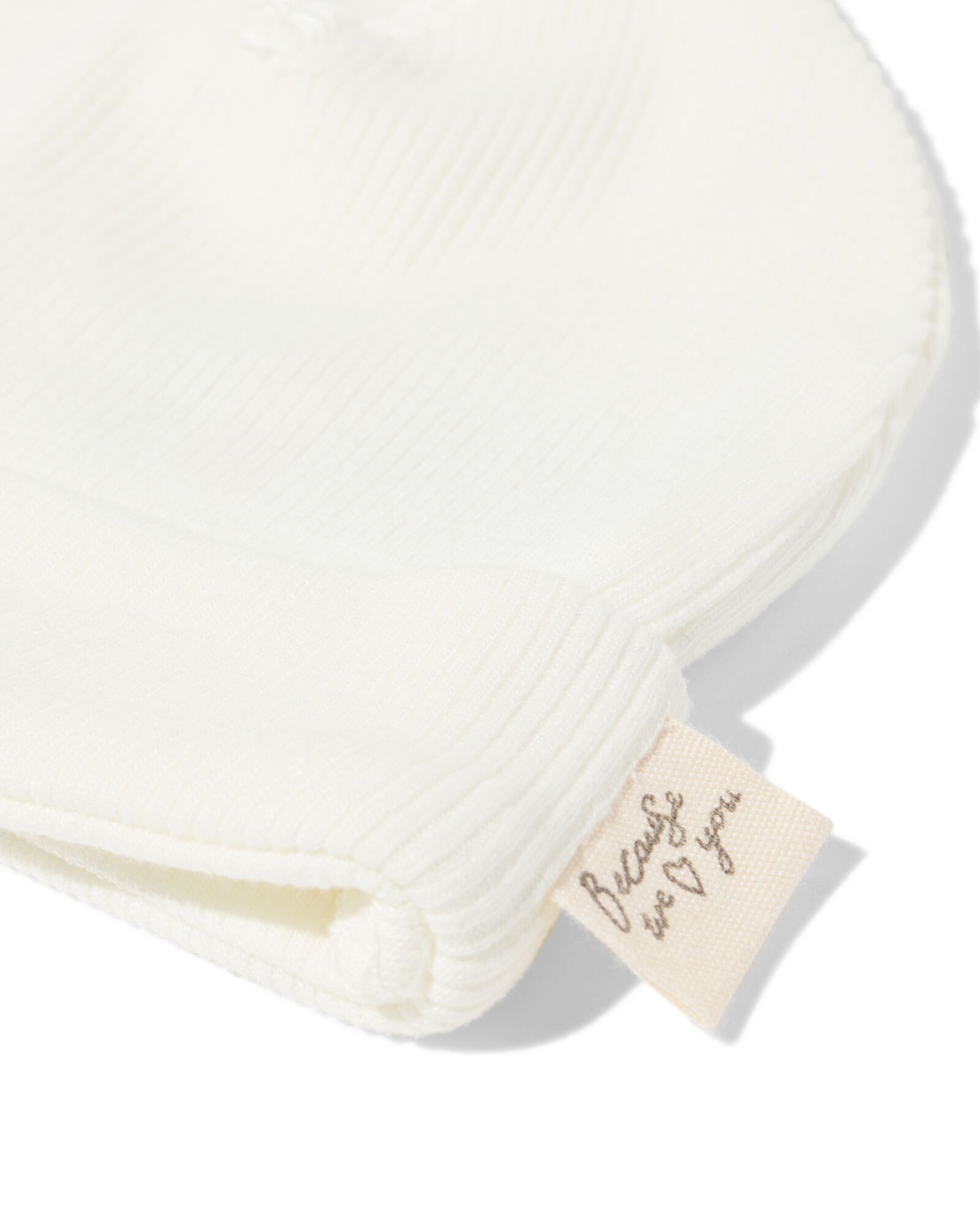 Newborn-M&uuml;tze aus LENZING&trade; ECOVERO&trade;, gerippt - 33430620 - HEMA