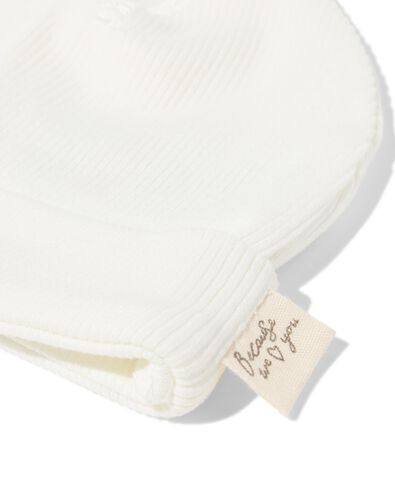 Newborn-M&uuml;tze aus LENZING&trade; ECOVERO&trade;, gerippt - 33430620 - HEMA
