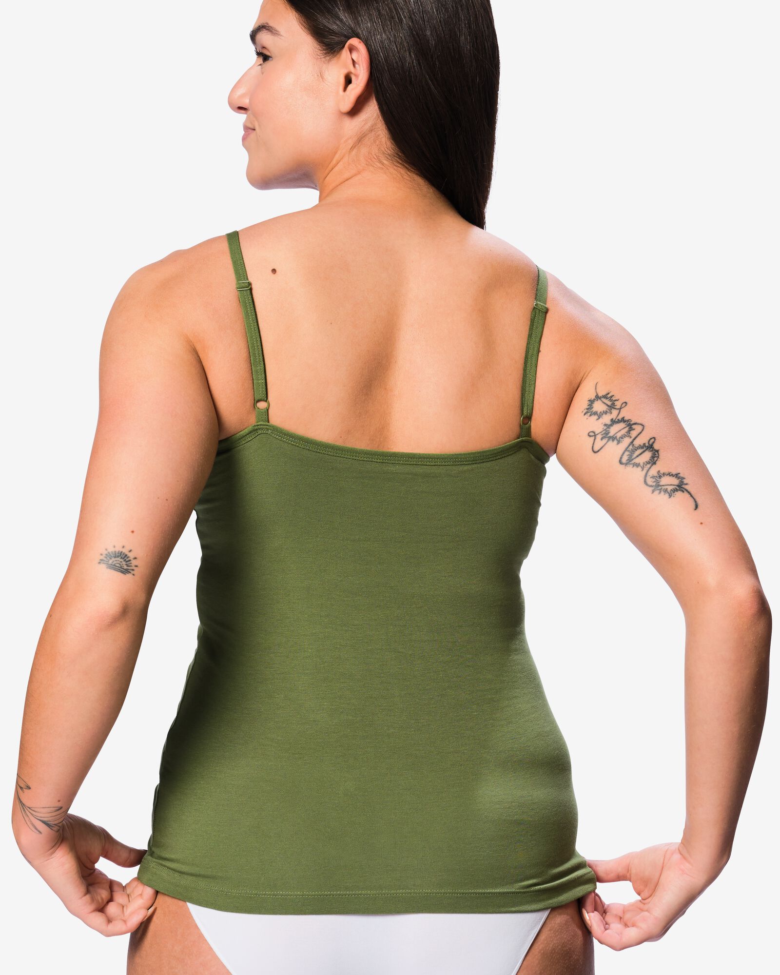 d&eacute;bardeur femme &agrave; bonnets int&eacute;gr&eacute;s vert fonc&eacute; vert fonc&eacute; - 19603444DARKGREEN - HEMA