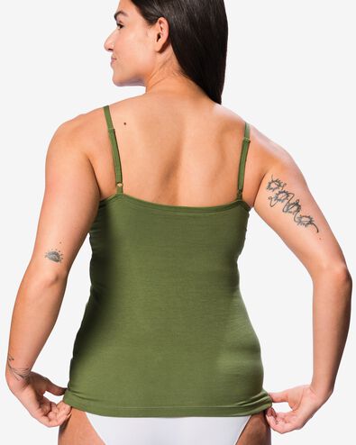 d&eacute;bardeur femme &agrave; bonnets int&eacute;gr&eacute;s vert fonc&eacute; vert fonc&eacute; - 19603444DARKGREEN - HEMA