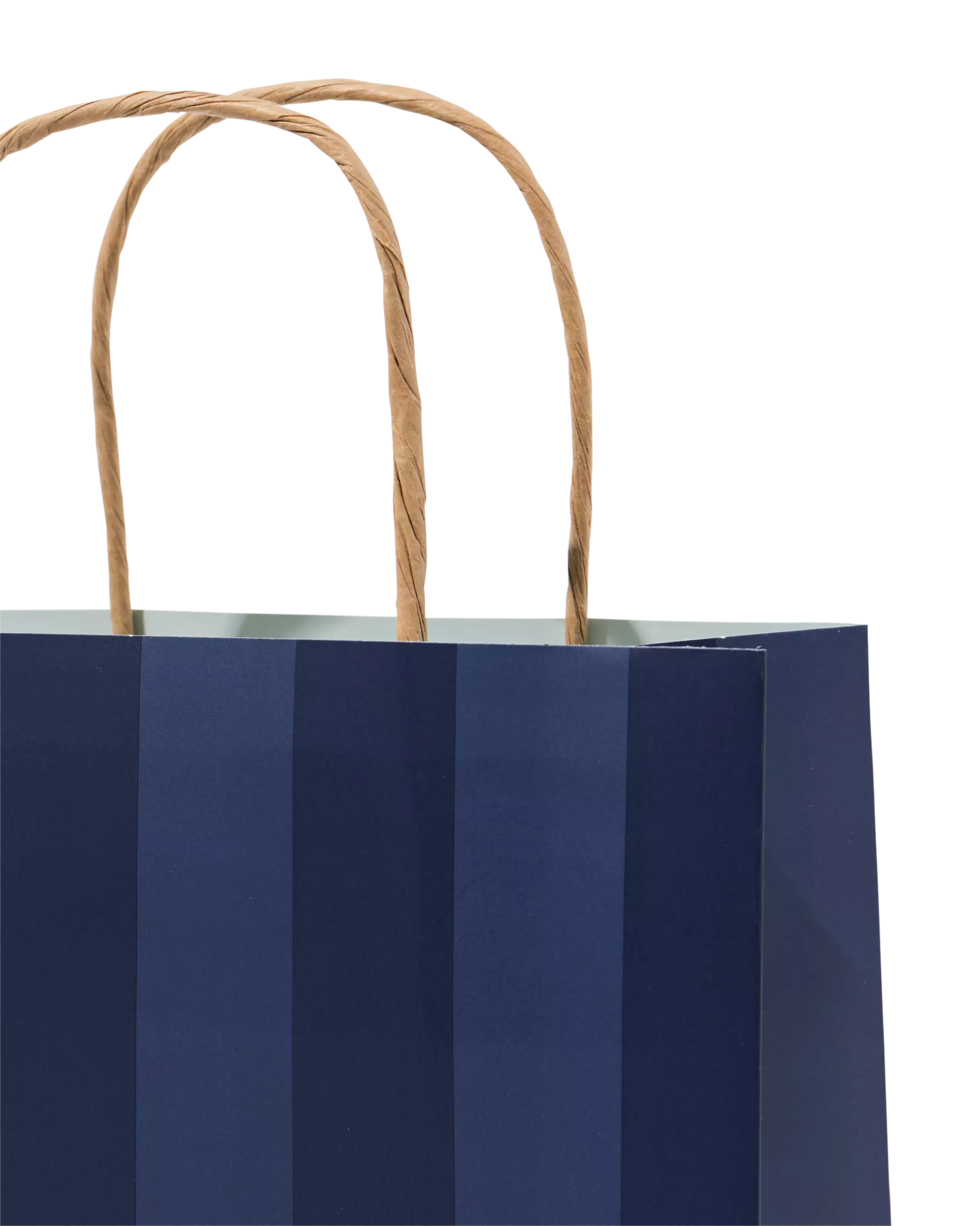 cadeautas M 29.5x18cm strepen