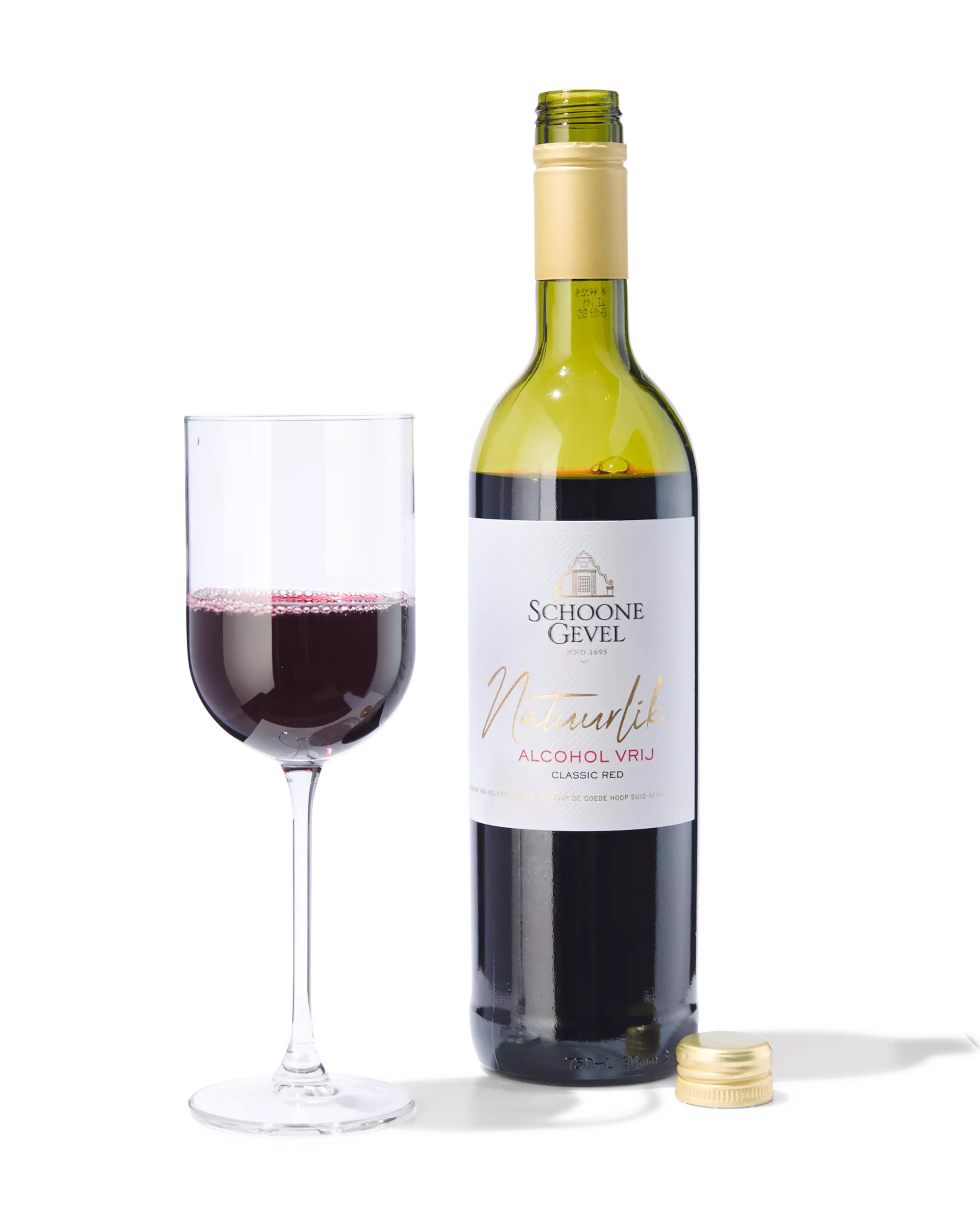 Schoone Gevel Natuurlik rood - alcoholvrij - 0.75L