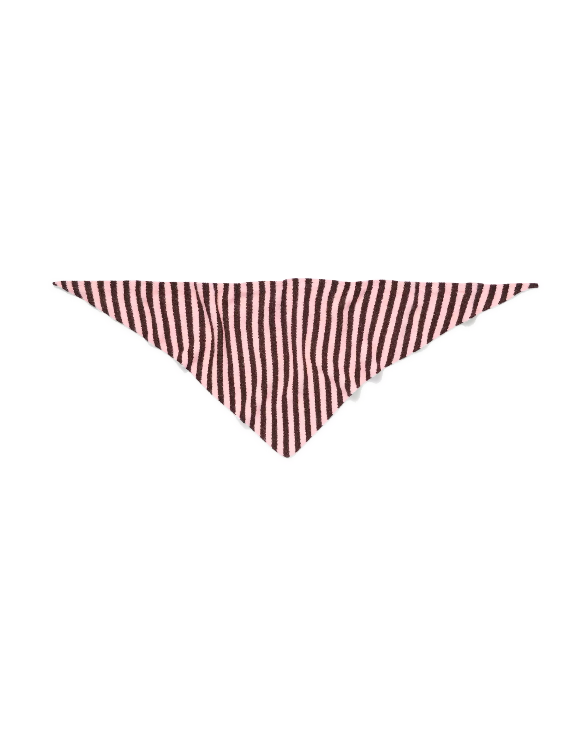 foulard femme triangulaire 115 x 40 cm rayures