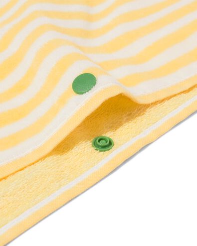 poncho enfant 68x78cm velours crocodile rayures - 5200255 - HEMA