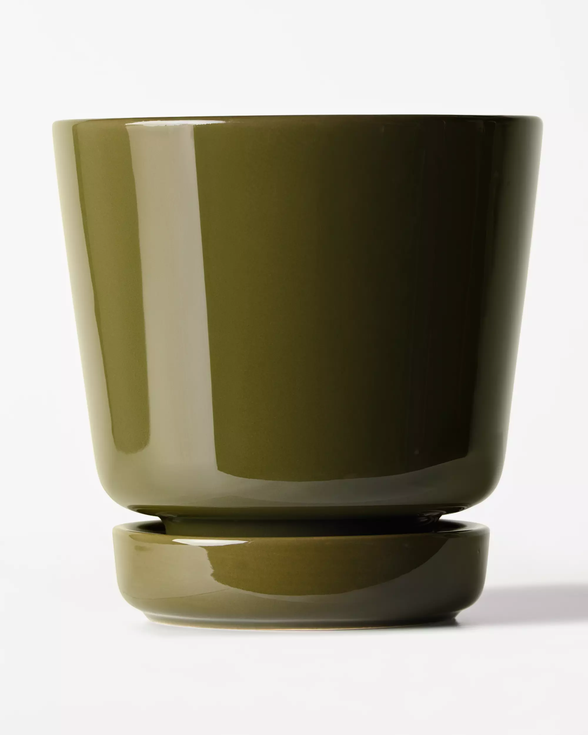 cache-pot ⌀14,4 x 14,8 cm céramique vert
