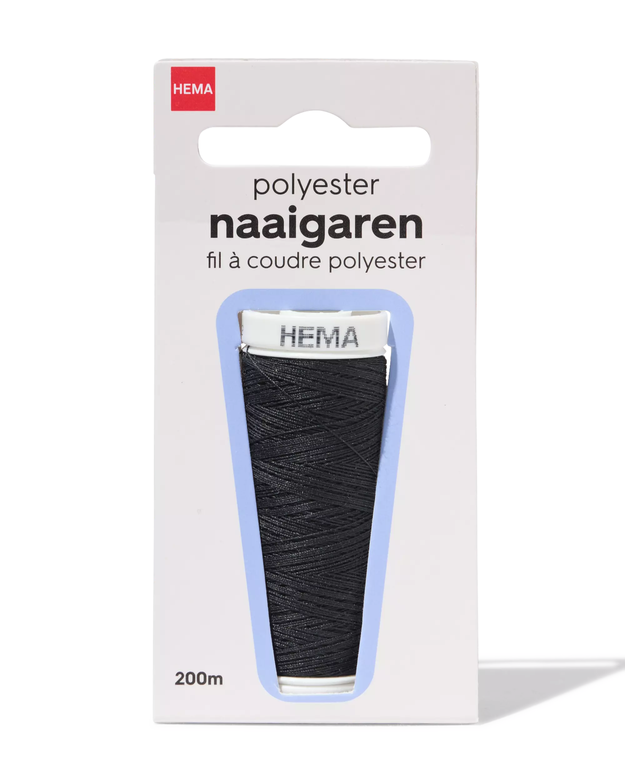 Garn 200 m, schwarz