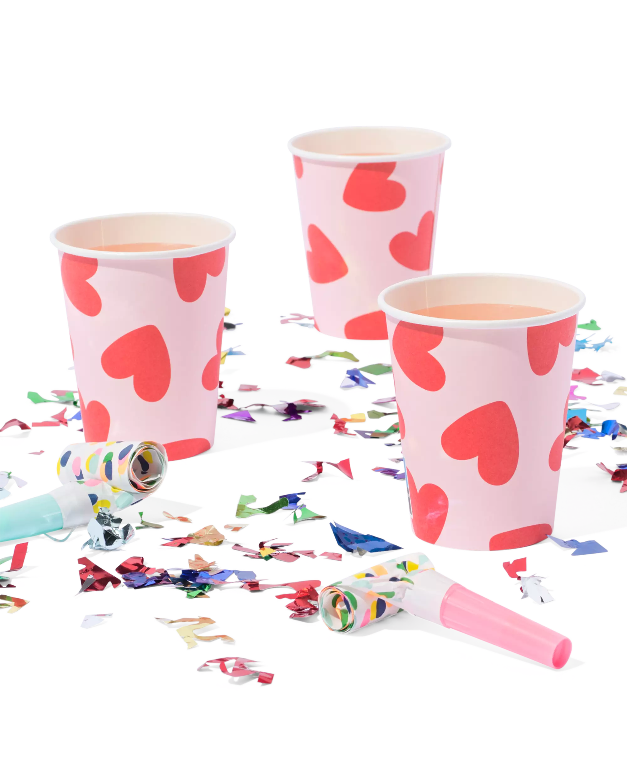 Becher Herzen 8 Stück