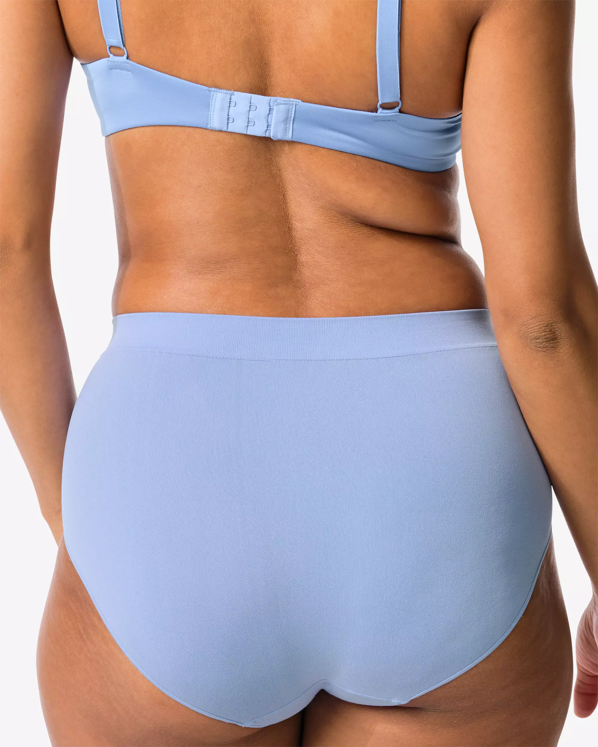 slip taille haute femme sans couture microfibre