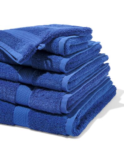 serviette 50x100cm qualit&eacute; &eacute;paisse bleu cobalt bleu cobalt serviette 50 x 100 - 5282864 - HEMA