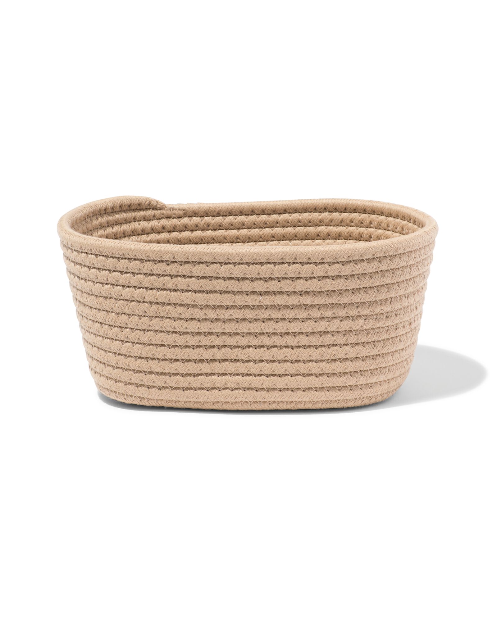 panier 23x11 cm corde beige-brun - 39800049 - HEMA