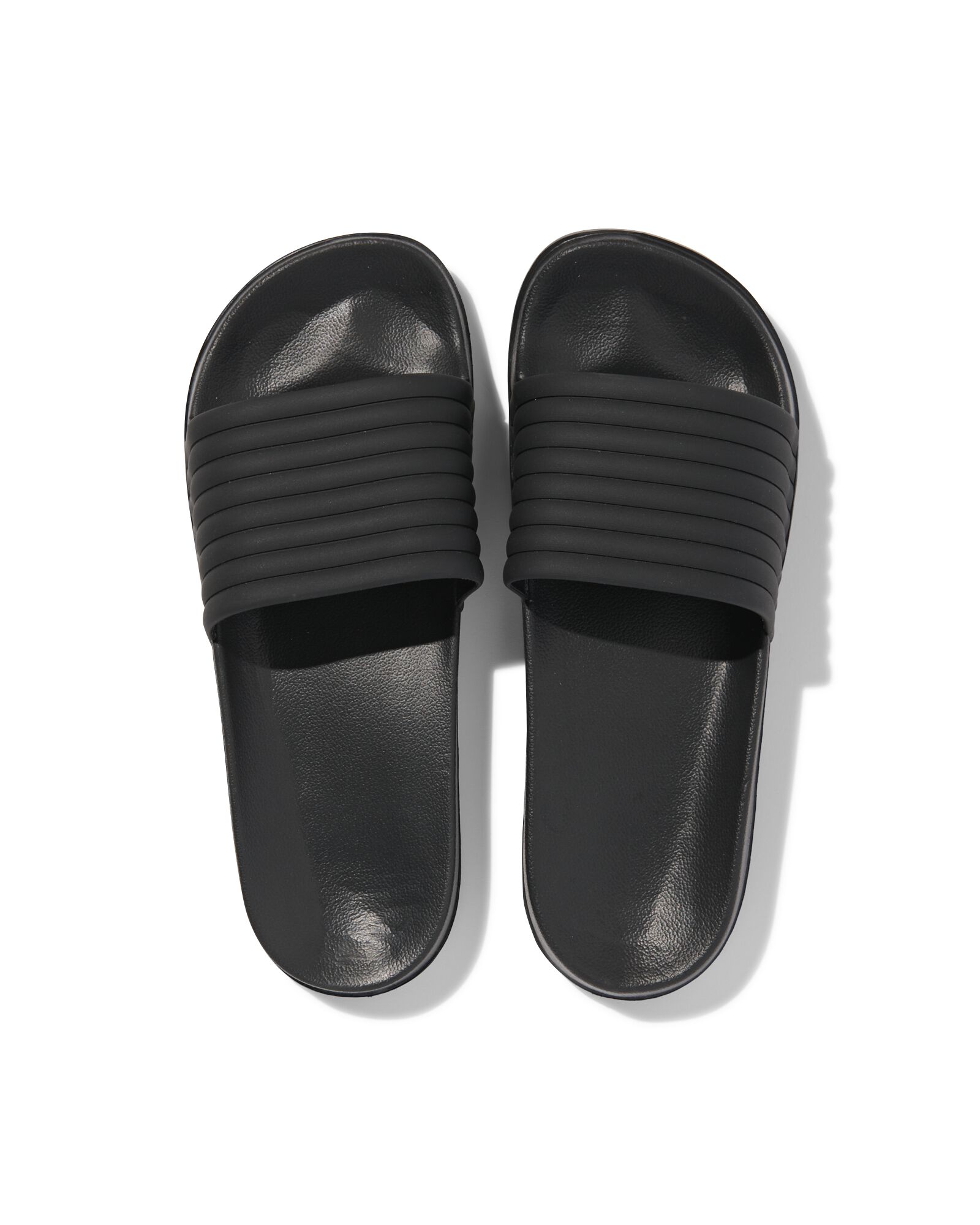 sandales femme avec bride nervur&eacute;e noir noir - 34860035BLACK - HEMA
