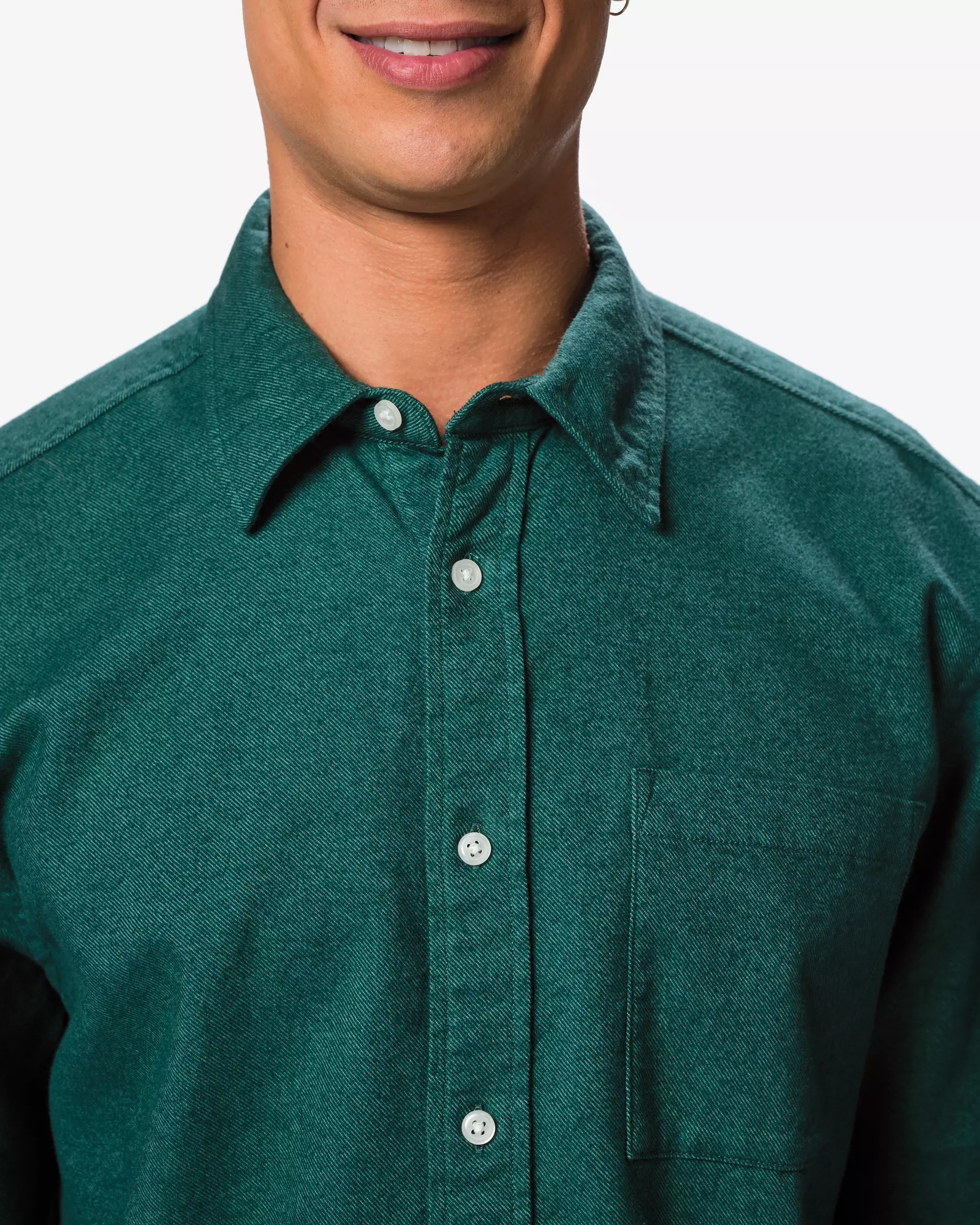 Herren-Oberhemd, Flanell