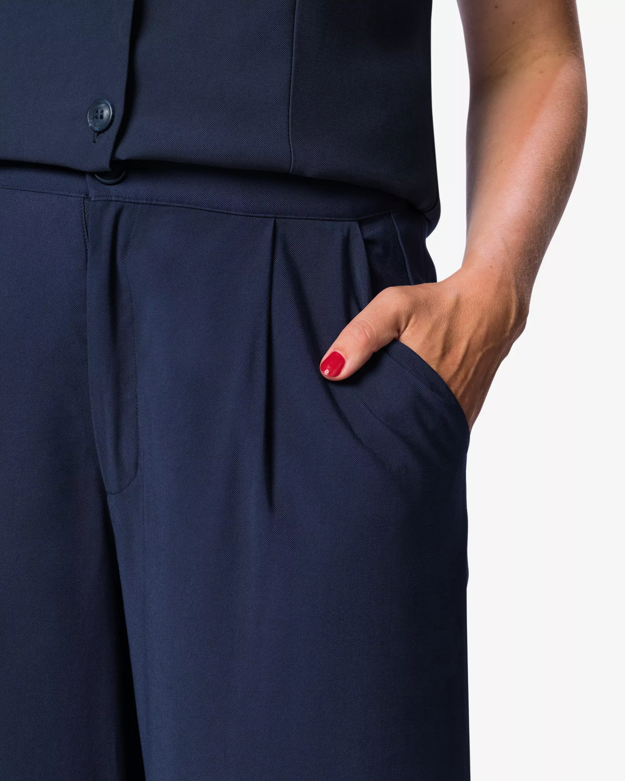 pantalon femme coupe large