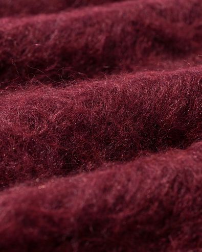 Damenpullover Henna aus Feinstrick bordeauxrot bordeauxrot - 36214690BURGUNDYRED - HEMA