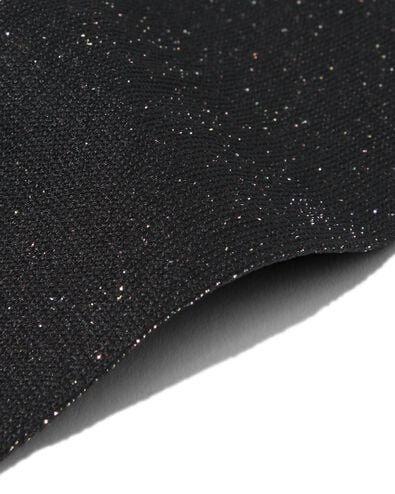 collants enfant 90 deniers paillet&eacute;s noir 110/116 - 4380171 - HEMA