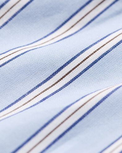 Lockere Herren-Boxershorts, gestreift hellblau hellblau - 19190530LIGHTBLUE - HEMA