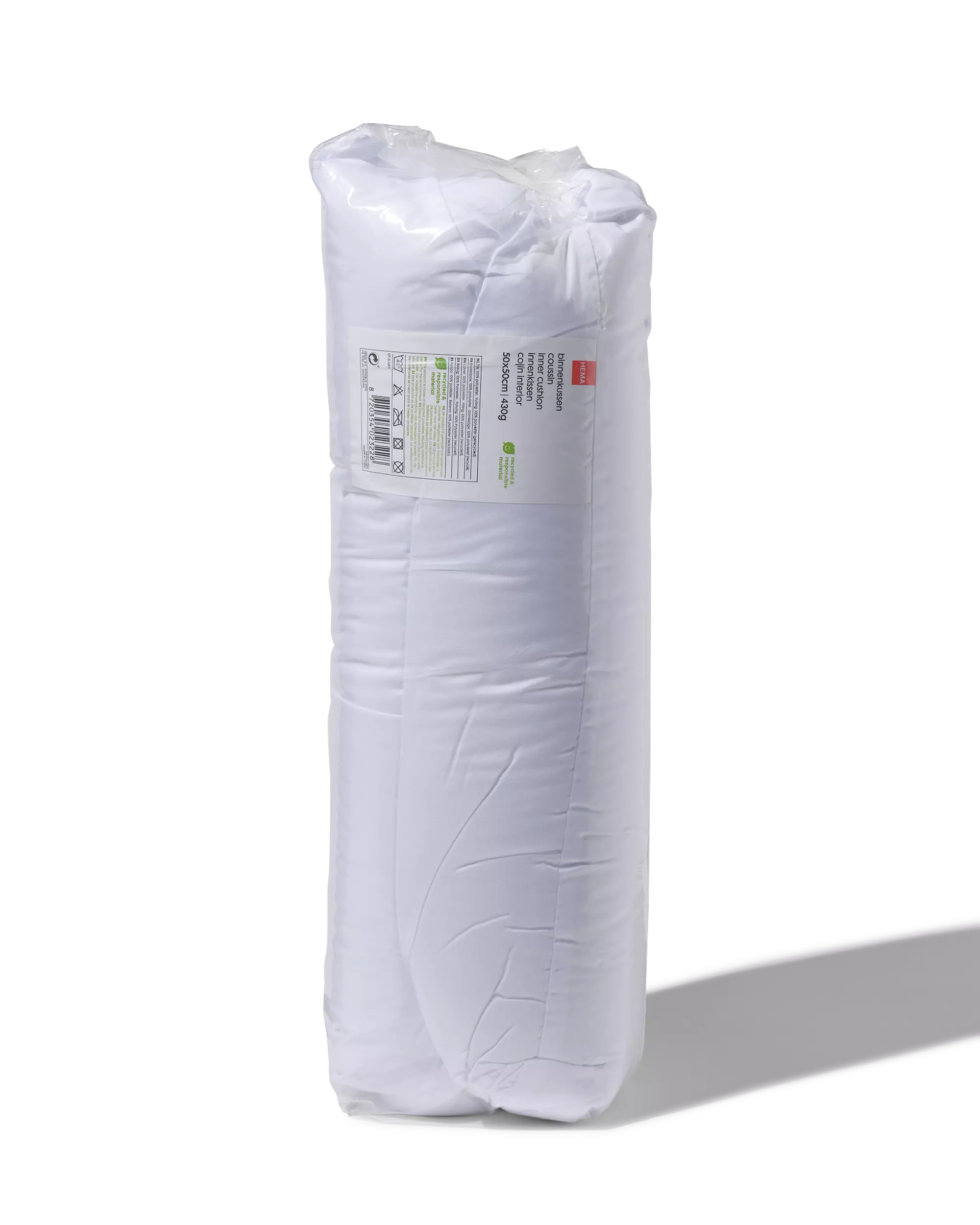coussin 430 grammes 50x50