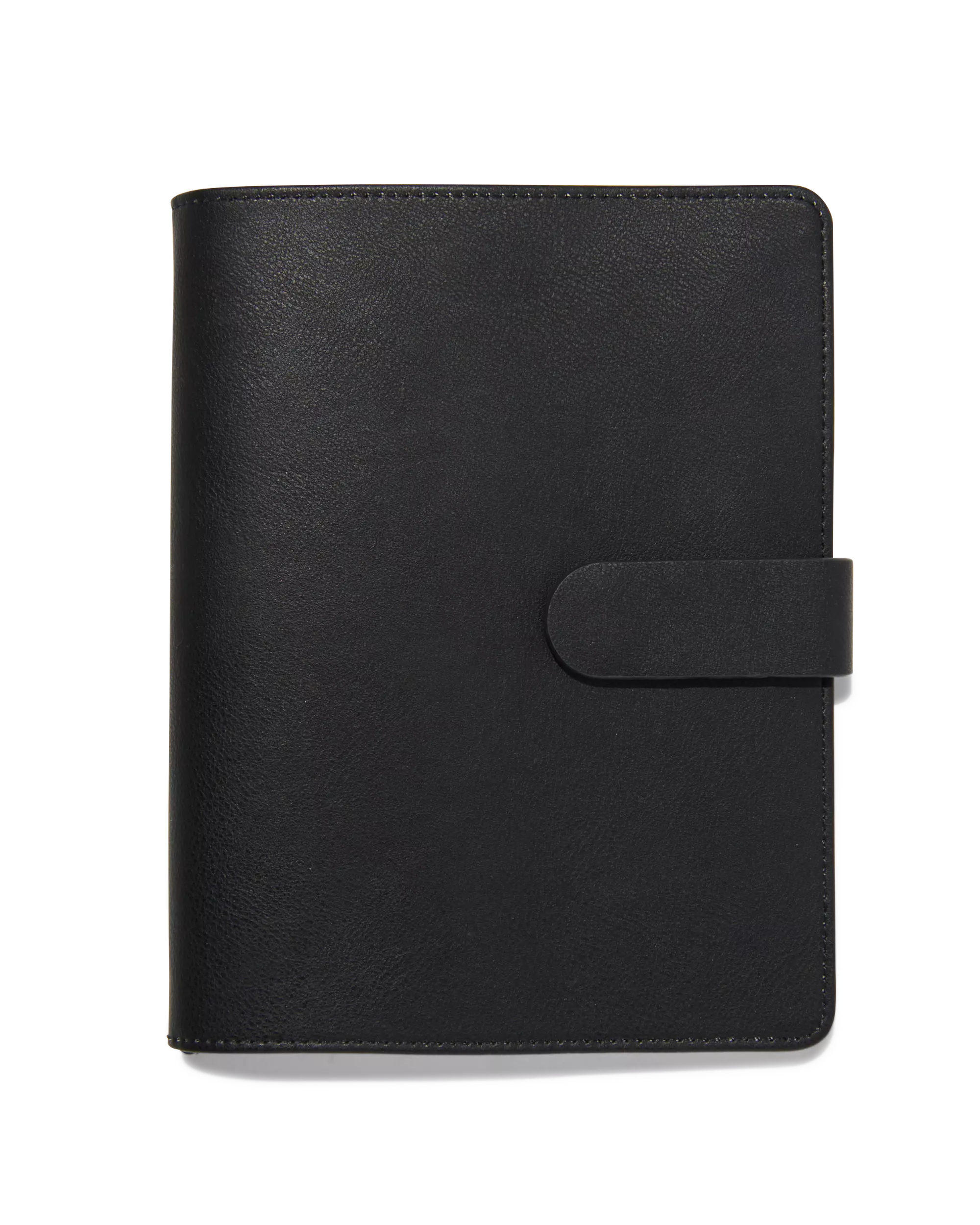 carnet rechargeable noir A5 rempli avec des lignes