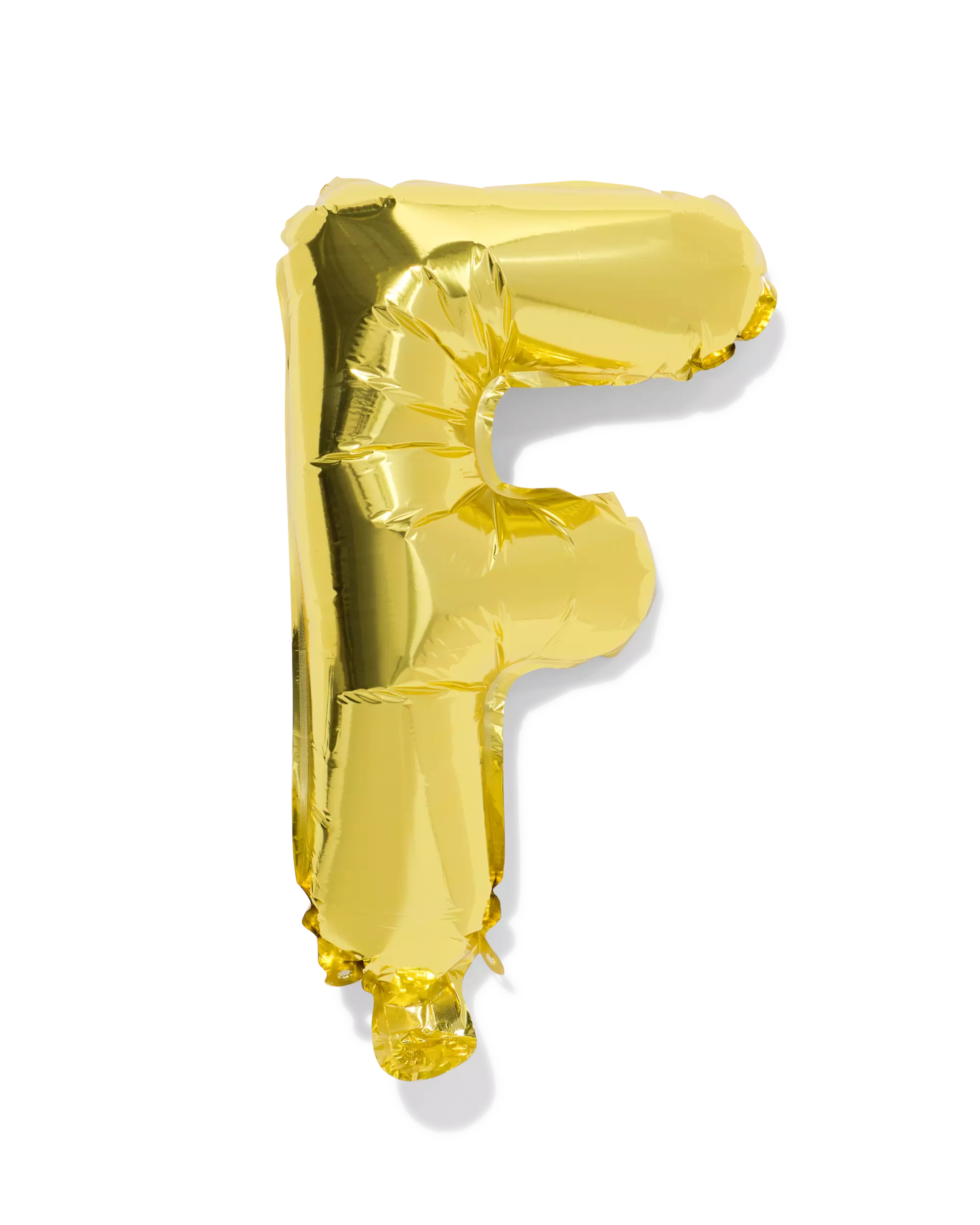 ballon alu lettre F 30cm doré