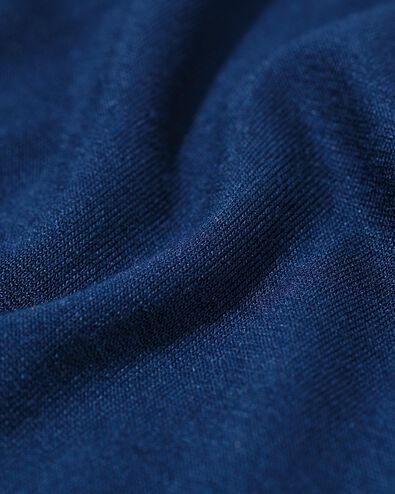 chemise de nuit femme viscose bleu fonc&eacute; - 23410326DARKBLUE - HEMA