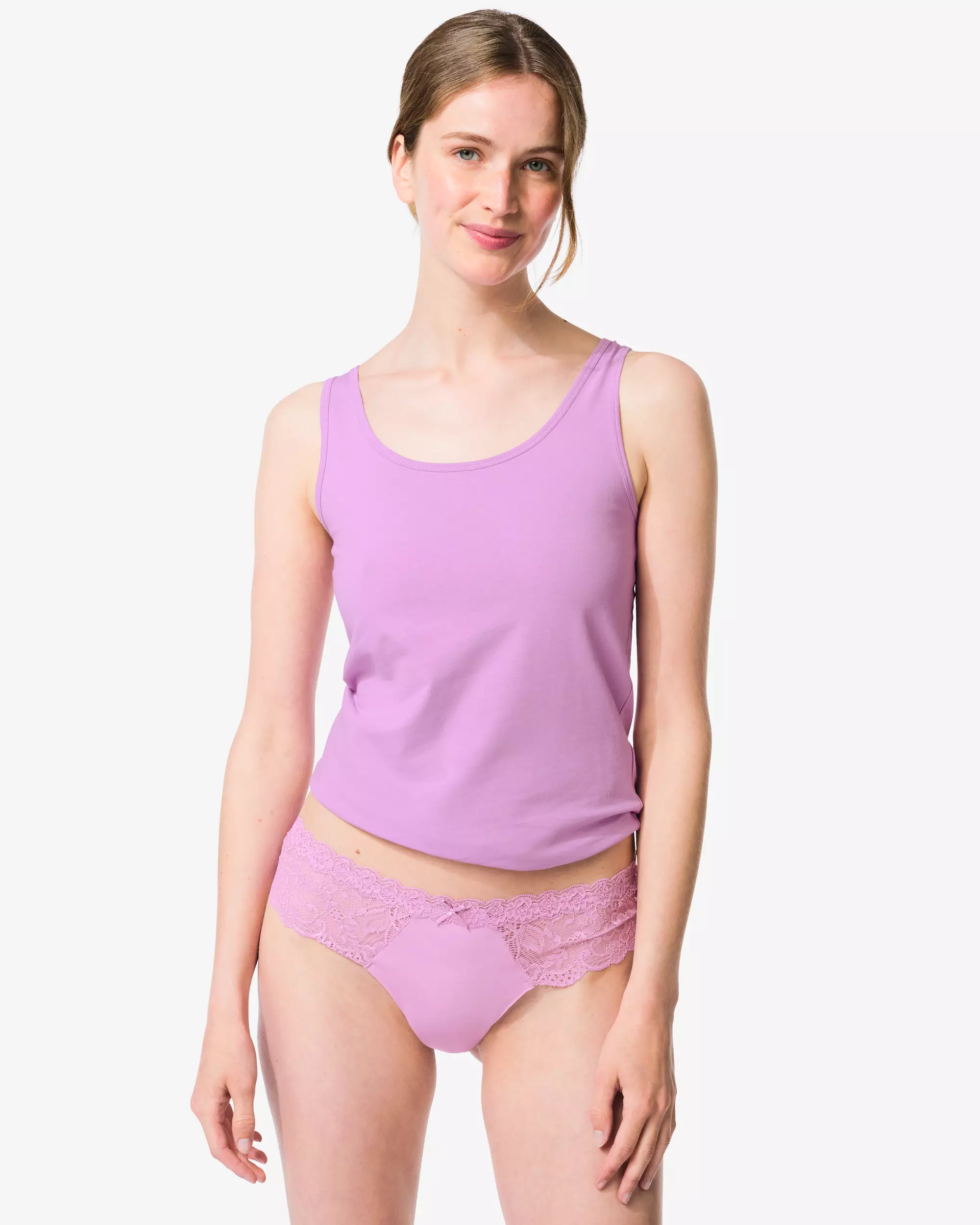 string femme microfibre en dentelle