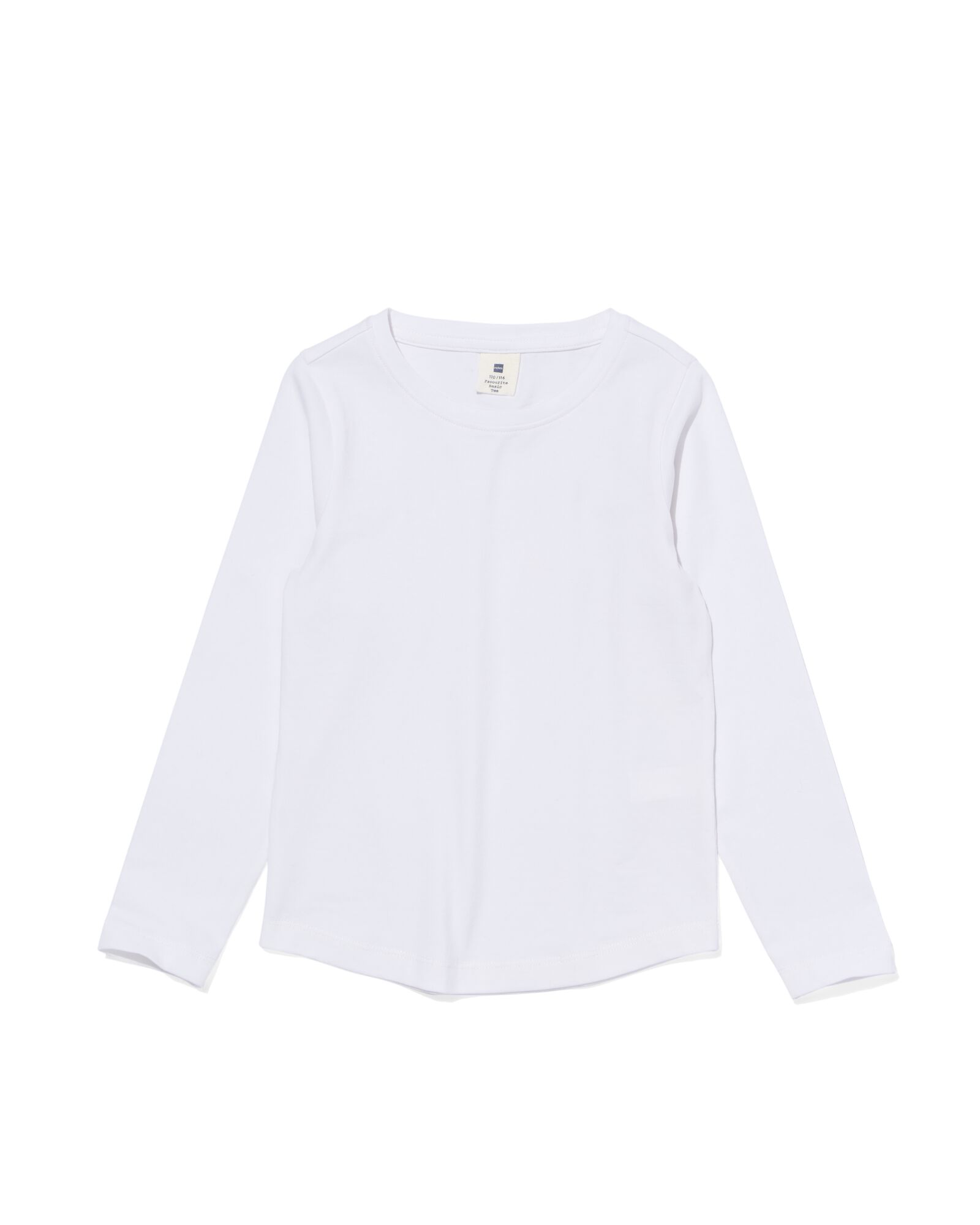 2 t-shirts enfant coton biologique blanc blanc - 30835607WHITE - HEMA