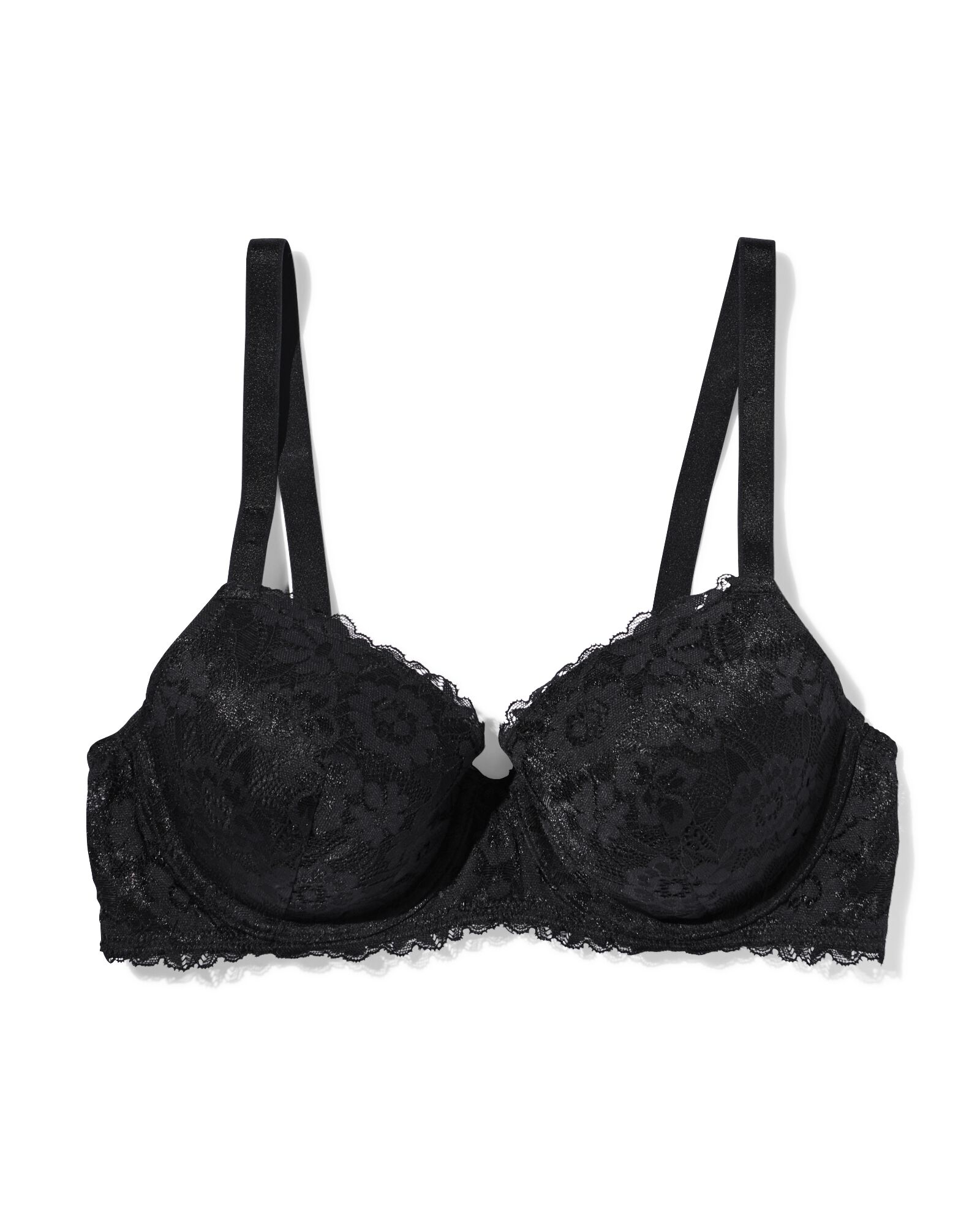 Vorgeformter Spitzen-BH mit B&uuml;gel schwarz - 21800182BLACK - HEMA