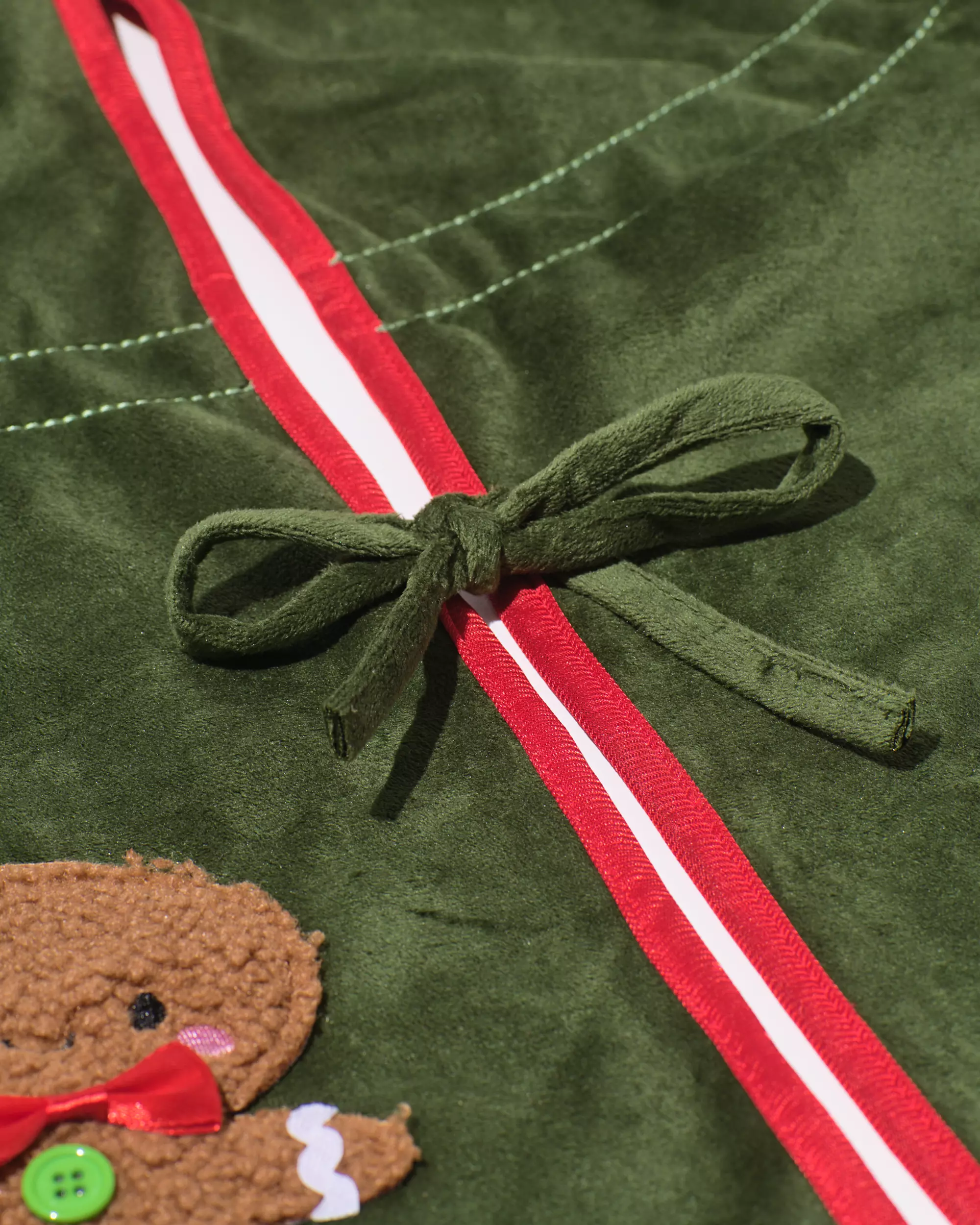 kerstboomrok ⌀130cm groen
