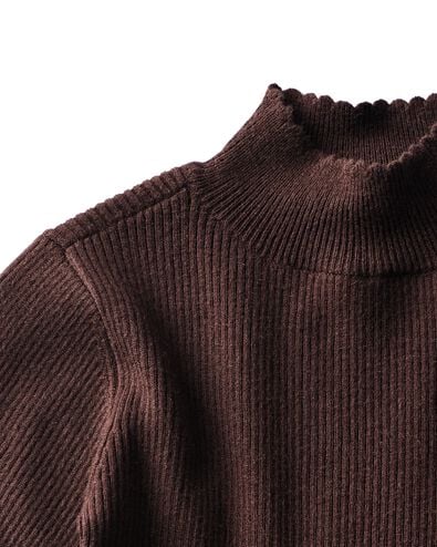 robe enfant coupe classique c&ocirc;tel&eacute;e chocolat chocolat - 30899612CHOCOLATEBROWN - HEMA
