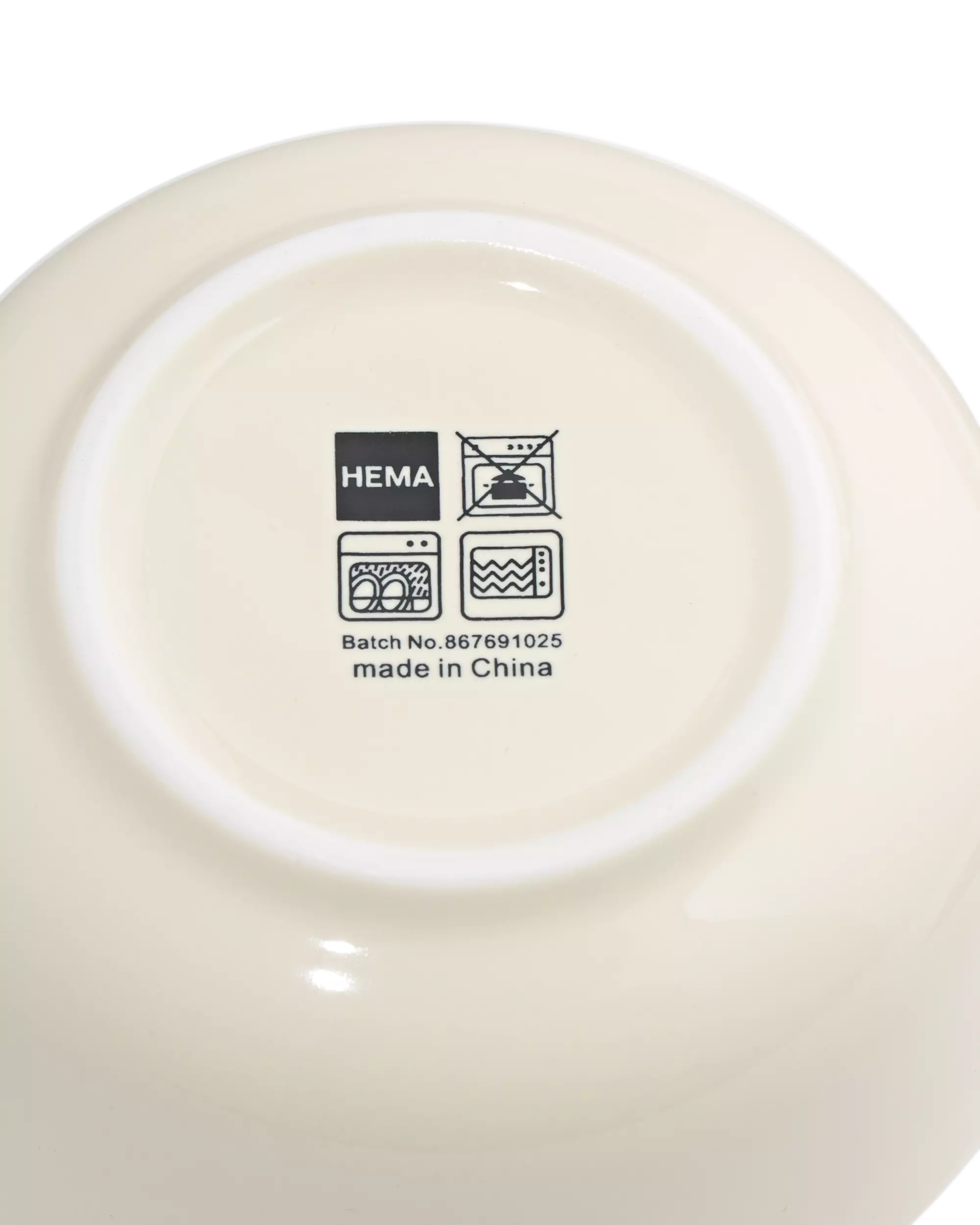 bol Ø11cm Knap new bone china jaune