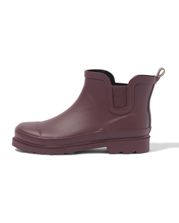 damesregenlaars donkerrood donkerrood - 34460560DARKRED - HEMA