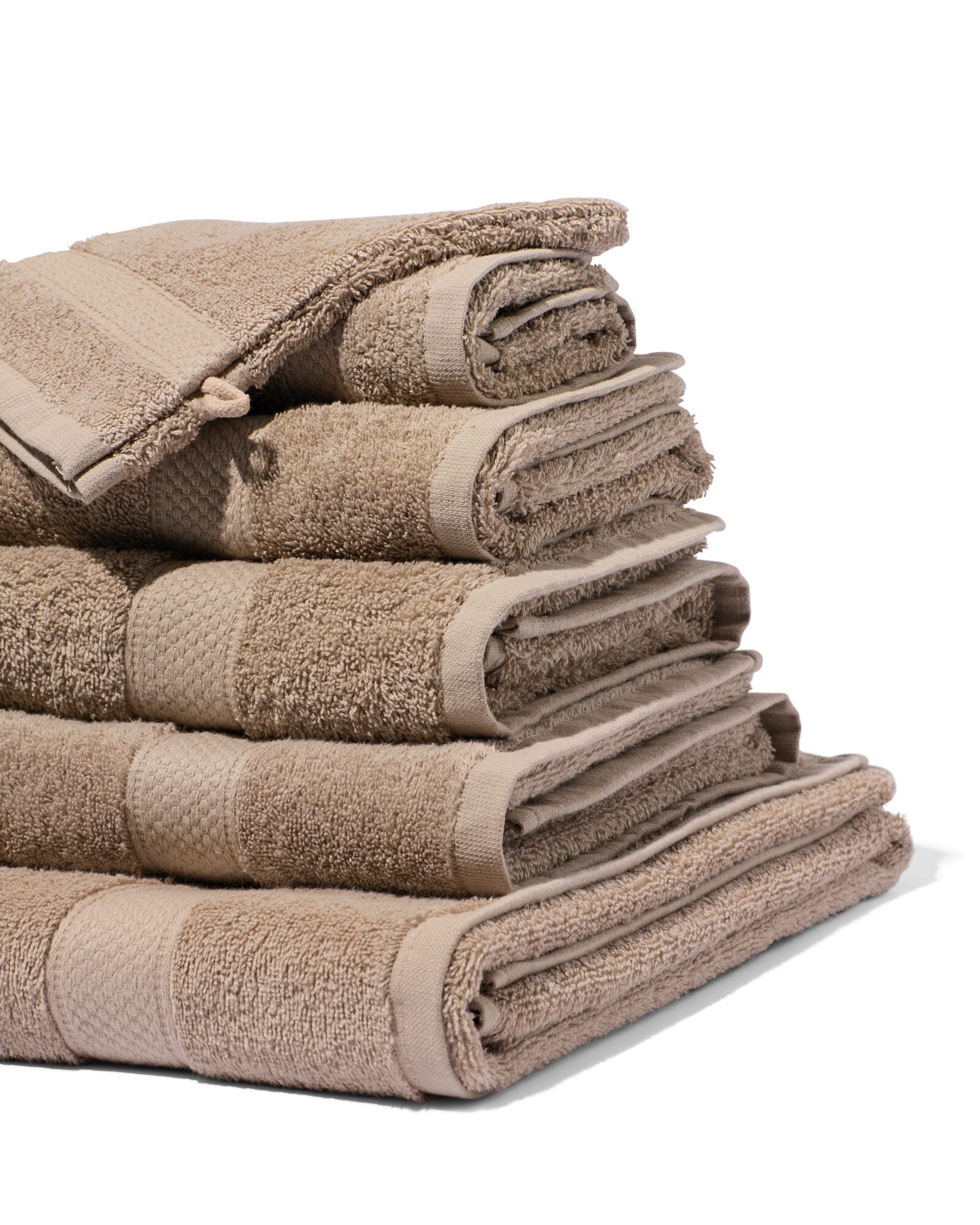 Handt&uuml;cher - schwere Qualit&auml;t taupe taupe - 5200236TAUPE - HEMA