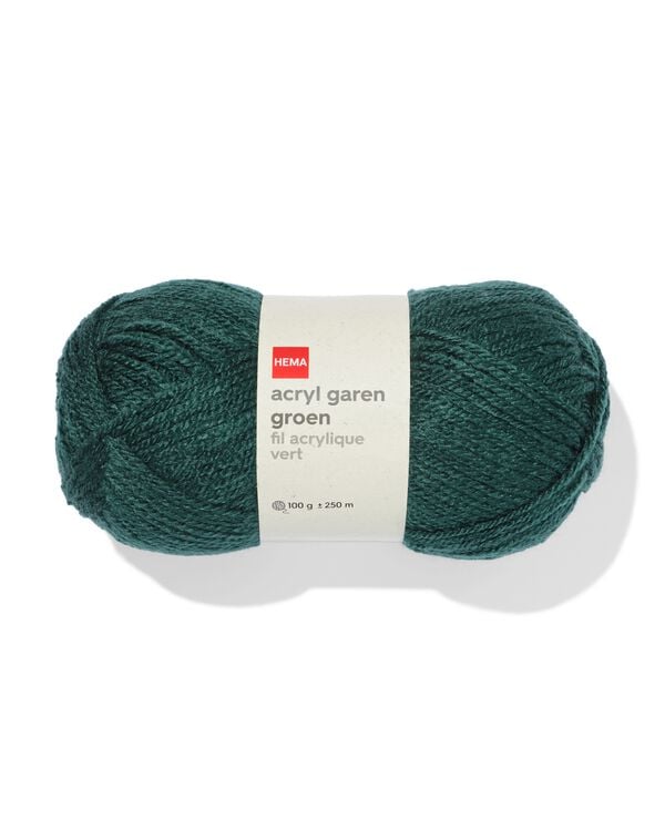 acryl garen 100g 250m groen