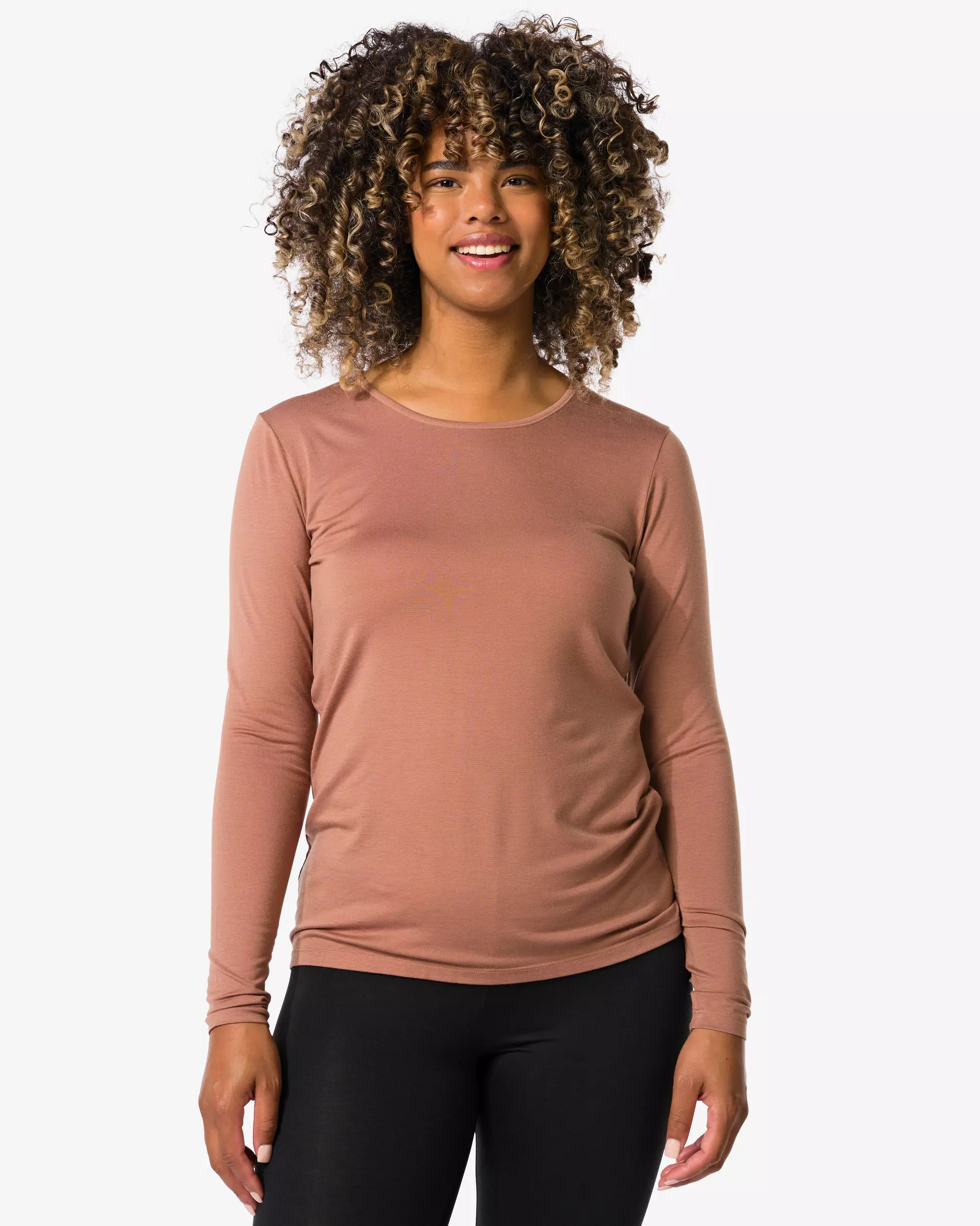 Damen-Temptech-T-Shirt, Langarm