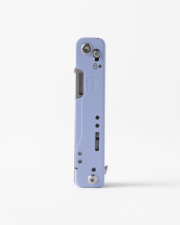 couteau de poche 9 x 2 cm acier inoxydable - 81000131 - HEMA