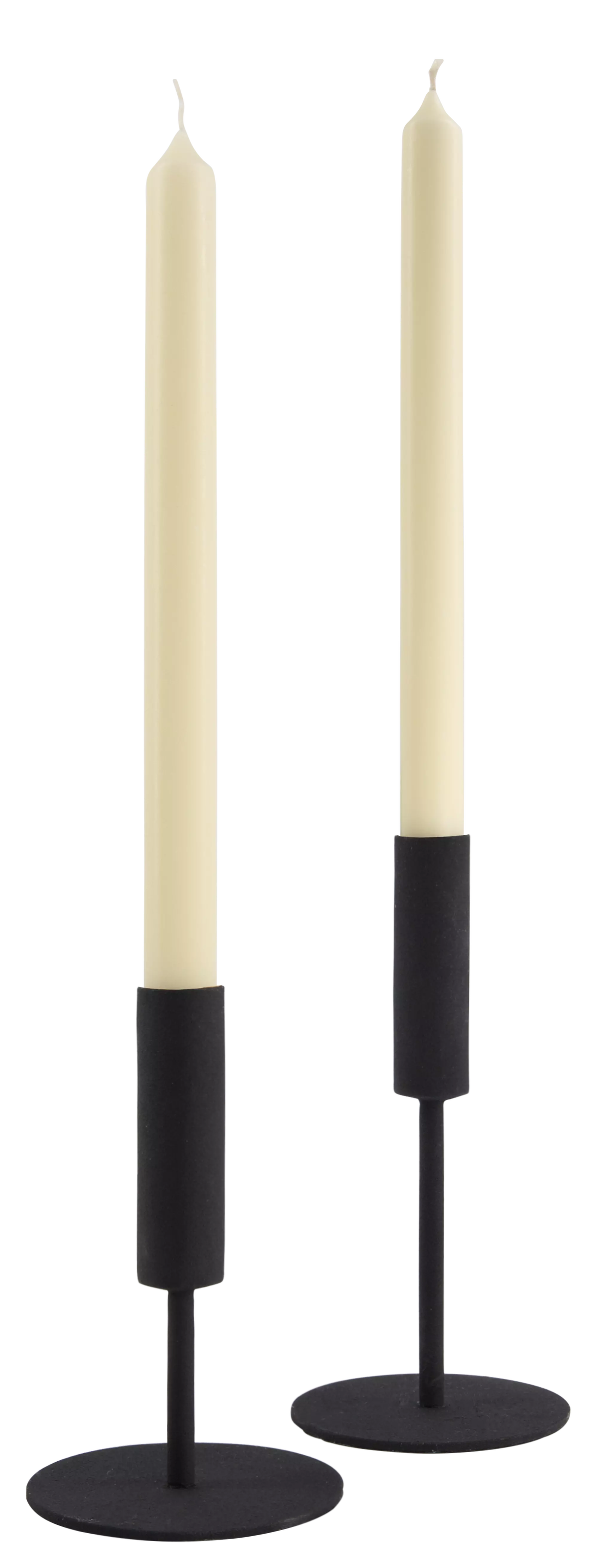 12 bougies longues Ø2.2x29 ivoire