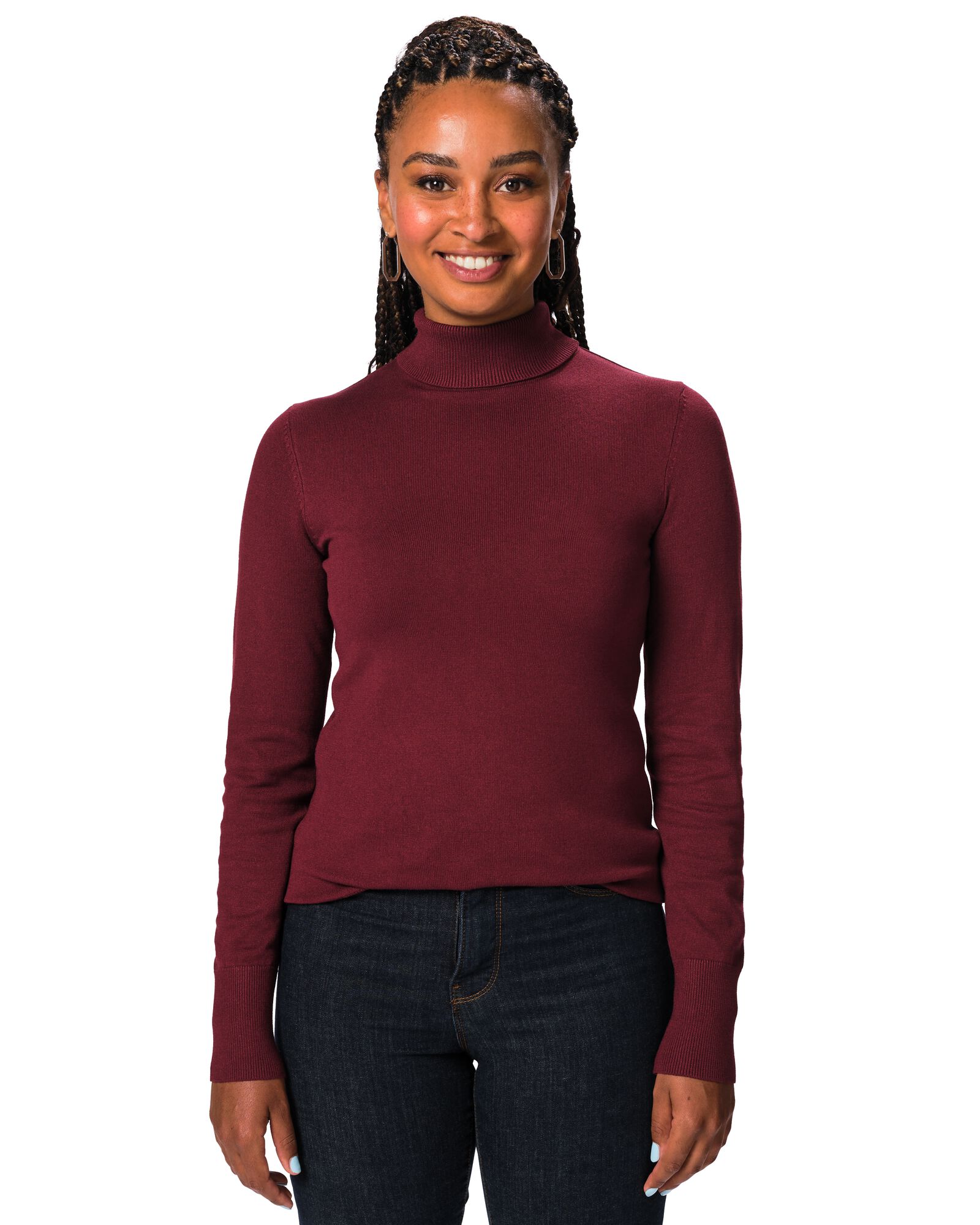 damescoltrui Lois basic bordeauxrood bordeauxrood - 36306450BURGUNDYRED - HEMA