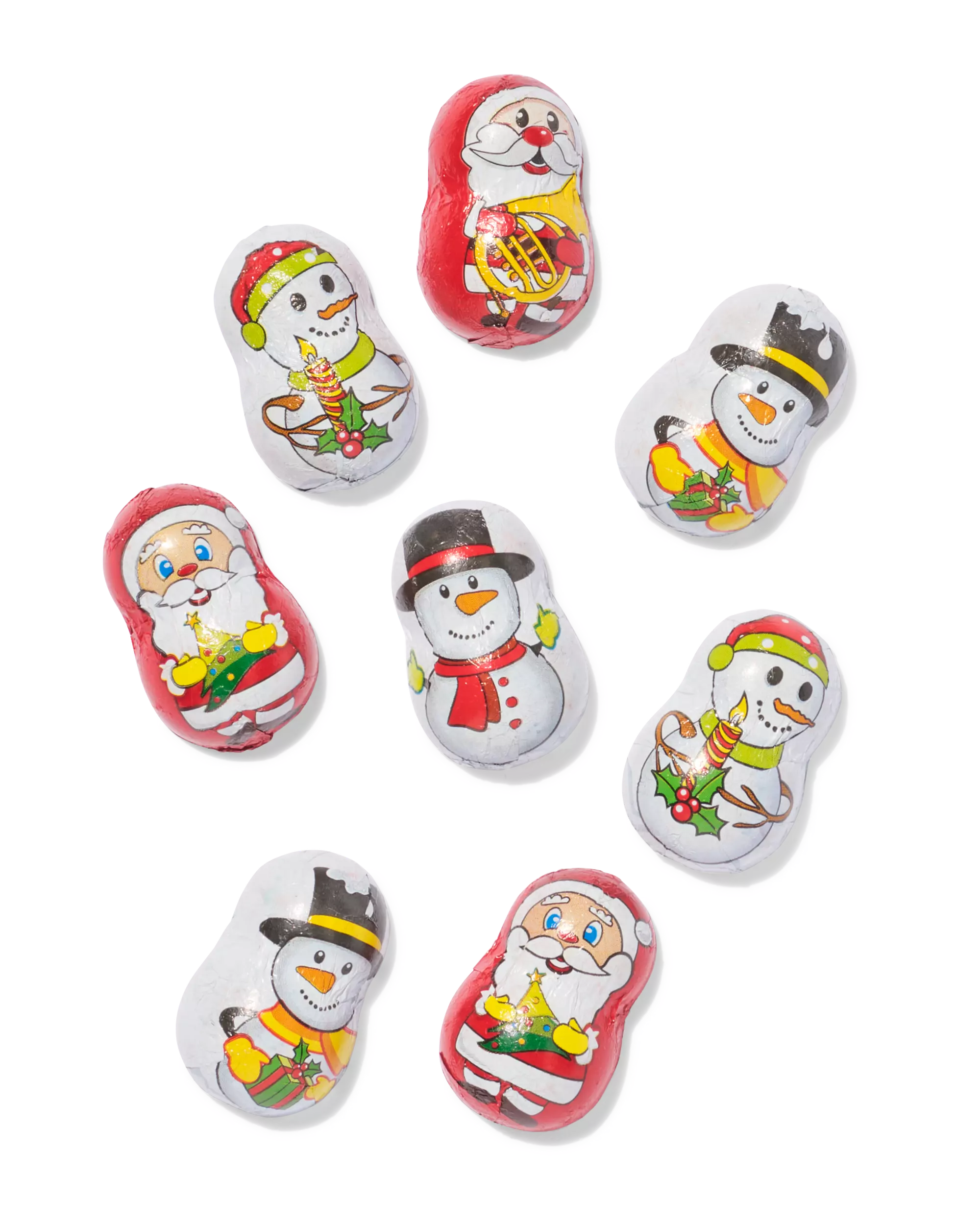 melkchocolade sneeuwmannen 80g